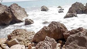 Amateur Brunette Stepsister Gets Fucked On Beach In Public Outdoor Sex