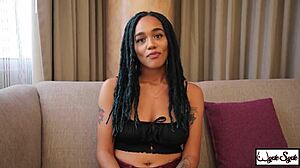 i'm a trimmed pussy bdsm nympho julie kay taking king noire's interracial cock in cowgirl with dirty talk