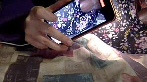 personal trainer stretches neglected housewife pussy making husband watch pounding creampie