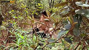 Annie Marin Returns for More Outdoor Sex on Czech Mountain!