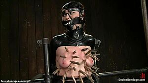 Chained Slut Butt Plugged Hard