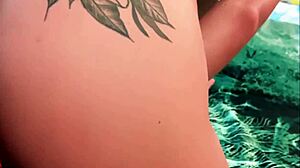 Whoa, check this homemade teen anal with tattoo babe getting ass creampie orgasm 😈