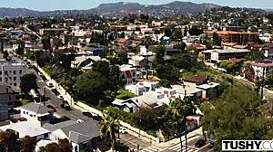 Tushy features anal-crazy petite 18+ blonde Emma Rosie getting her little ass gaped wide with deepthroat, assfucking, gaping, rimjob, facial, and doggystyle action in lingerie.