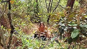 Annie Marin Returns for More Outdoor Sex on Czech Mountain!