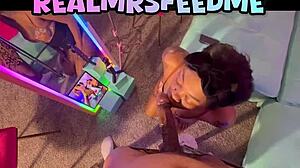 Just Sucked This Dick Yesterday And Now Spitting Cum Everywhere!