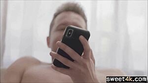 Virgin stepson experiences first time riding with busty stepmom in suggestive encounter