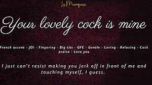 Your lovely cock belongs to me now - joi asmr gfe with french accent!