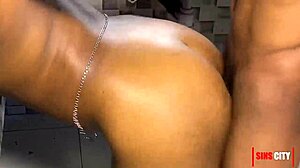 Hardcore Deep Doggy Sex With Horny Ebony Milf Taking Big Black Cock