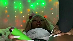 Misa cums super hard with her Deathnote cosplay! 🔥💦