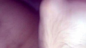 she enjoys a quick solo masturbation session in casual style