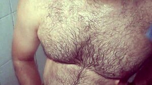 Hide Jerkingoff In The Shower And Cumming Over My Leg!