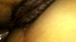 Hairy skank swaps between anal fucking and pussy action in rough session.