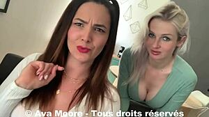 Defi Inconnu - Première Fois Pour Ce Mec Chanceux Qui Se Fait Sucer Par 2 Filles On Lui Vide Les Couilles Sur Le Bord Dune Route