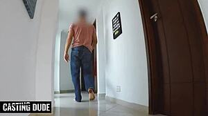 Big tits fat ass latina milf gets her ass licked before rough face fucking and cumshot