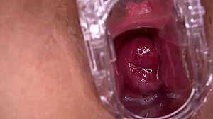 i'm a horny amateur with big tits and wet pussy squirting everywhere. my shaved slit cums hard in homemade solo play.