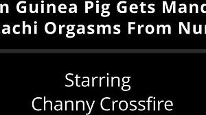 Human Guinea Pig Experiences Mandatory Hitachi Orgasms From Nurse In Close-Up Asian Toy Play