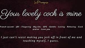 Your lovely cock belongs to me now - joi asmr gfe with french accent!