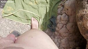 Amateur Brunette Stepsister Gets Fucked On Beach In Public Outdoor Sex