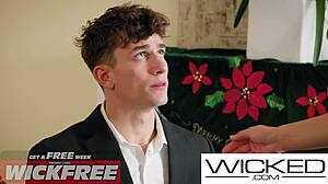 wicked - blonde busty babe, how do you get all of your pussy filled with cock like that?