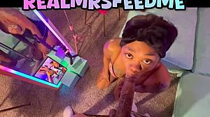 Just Sucked This Dick Yesterday And Now Spitting Cum Everywhere!