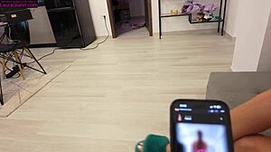 I feel so excited when my neighbor offers herself for the wi-fi password, her petite body trembling with desire