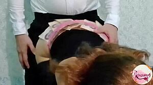 converted into my neighbor's slut for some money with big ass bent over doggystyle cumshot