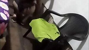 my wife left a camera running and caught this stranger pounding her doggystyle rough