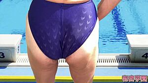 new bikini by the pool, but does it really suit you, secretgakuen?