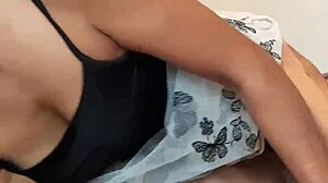 Amy rides my dick like a total slut with her cute hairy pussy and small tits 😈