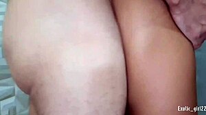 i love wild shower sex with big cock cumshot in mouth and hairless shaved pussy creampie