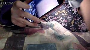 personal trainer stretches neglected housewife pussy making husband watch pounding creampie