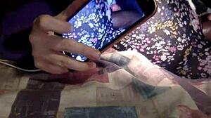 personal trainer stretches neglected housewife pussy making husband watch pounding creampie