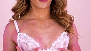 Daring Agent Provocateur Lingerie Try On Showcases Sexy Nude See-Through Silk Styles In Bold Challenge