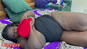 Fat Cock Landlord Pounds Bbw Ebony Tenant to Mutual Orgasm in Doggystyle