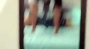 Estudiante latina sexy cogida duro en uniforme colegial cosplay!