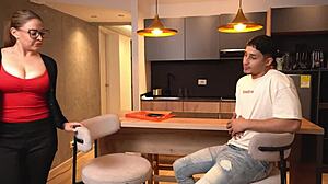 Busty Latina Real Estate Agent Gives Client A Sloppy Blowjob To Seal The Deal. Does He Buy The House After Her Deepthroat Skills?