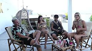 Compilados Do Casal Kobra No Bora Cast With Bruna Carlos - Parte 2 On Sheer Red