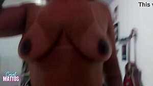 Cada Trago Uma Sentada Com Amateur Tits And Natural Tits Exposed In Intense Session. She Rides And Teases With Every Move Until Climax Builds.