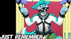 Diapered furry explores first time delights in part 1!