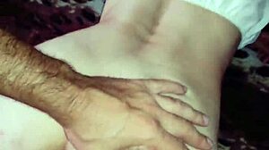 Stockings Pulled Down For Hard Anal Fucking In Close-Up Action!