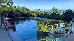 Outdoors Anal And Blowjob In Costa Rica Explodes With Intensity!