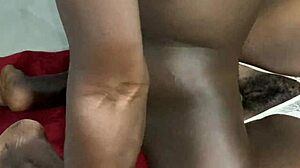 Two women encounter a large dark figure