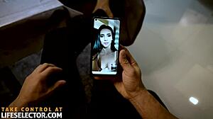 Escort arrives from stunning wife to provide cock company with interactive pov action