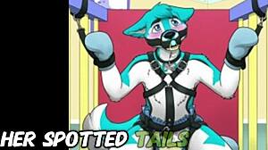 Diapered furry explores first time delights in part 1!