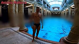 Petite 18+ Spanish Teen Valentina Lapiedra Enjoys Risky Pickup Sex In Famous Thermal Bath