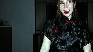 Damn april maxima this japanese girl gets pounded by two big black cocks in rough mmf