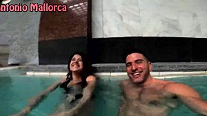 Petite 18+ Spanish Teen Valentina Lapiedra Enjoys Risky Pickup Sex In Famous Thermal Bath