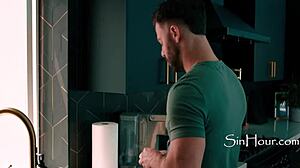 bold hidden fees emerge when crashing at boss's place with big tits codi vore and seth gamble in cinema taboo