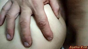 meu genro aproveito que minha namorada não estava e me comeu gostoso... curvy brazilian with small tits and big clit gets cum covered in bisexual fun 😈🍑