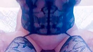 This mature skinny couple in lingerie got into some homemade sex, sharing their amateur wife moments like everyday folks do.